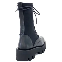 Paloma Barcelo Ahrem Cuir Noir Textile Noir