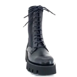 Paloma Barcelo Ahrem Cuir Noir Textile Noir