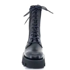 Paloma Barcelo Ahrem Cuir Noir Textile Noir