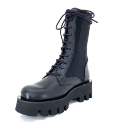 Paloma Barcelo Ahrem Cuir Noir Textile Noir