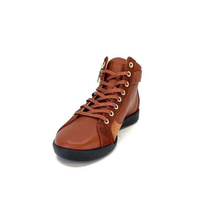 Pataugas 628270 Palme Cuir Rouille