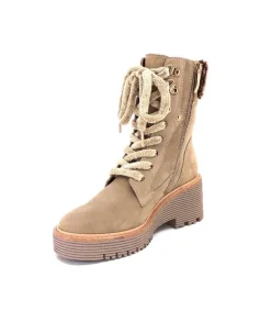 Regarde Le Ciel Marta02 Cuir Velour Cerbiatto