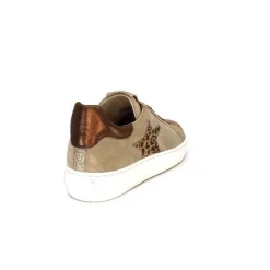 Reqins Sun Stella Mix Cuir Daim Beige