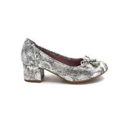 Sabrinas 34833 Cuir Metal Argent