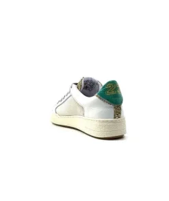 Semerdjian Smr Duck 9433 Cuir Blanc Glitter Or