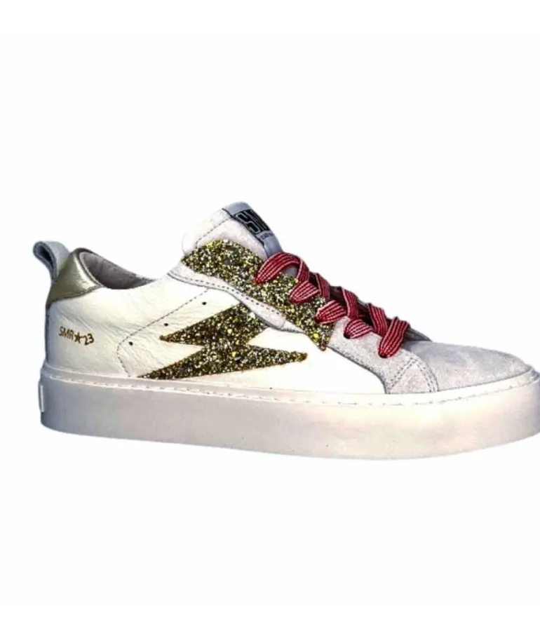 Semerdjian Smr Viken 9587 Cuir Gris Blanc