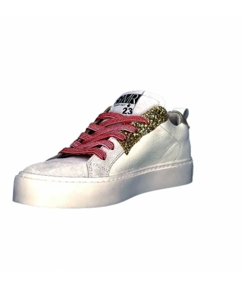 Semerdjian Smr Viken 9587 Cuir Gris Blanc