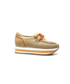 Softwaves 7-78-56 Cuir Et Daim Camel