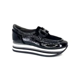 Softwaves 7.78.61 Cuir Vernis Et Daim Noir