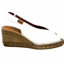 Toni Pons Laila Cuir Blanc