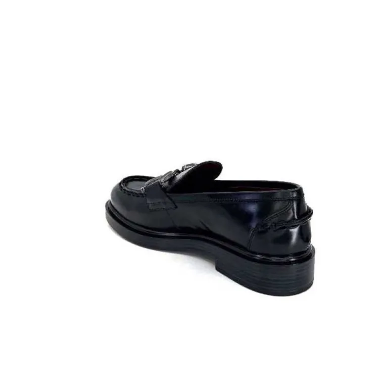 Triver Flight 709.06 Cuir Abrasivato Noir