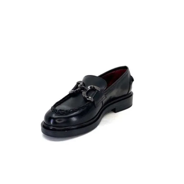 Triver Flight 709.06 Cuir Abrasivato Noir