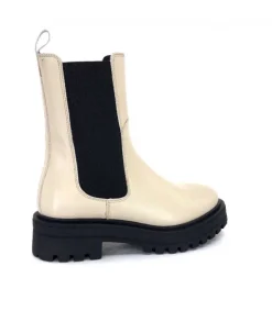 We Do 99465 B Cuir Beige Lin