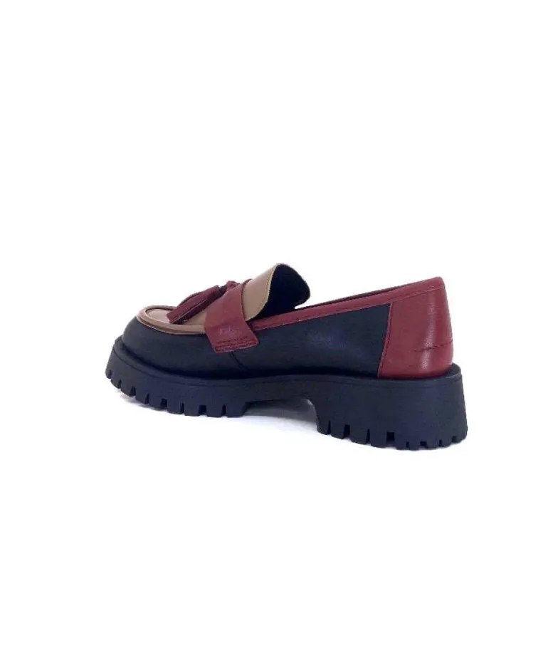 We Do 11244 Ch Cuir Noir Frango & Rouge