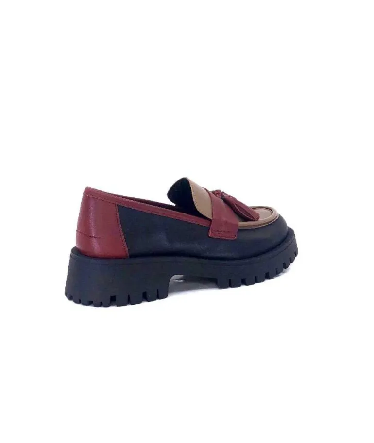 We Do 11244 Ch Cuir Noir Frango & Rouge