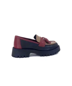 We Do 11244 Ch Cuir Noir Frango & Rouge