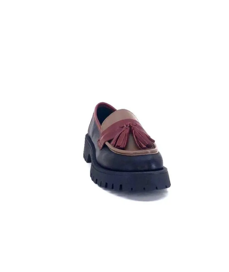 We Do 11244 Ch Cuir Noir Frango & Rouge