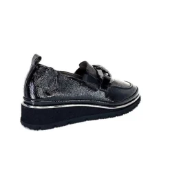 Xsa 9921 Cuir Vernis Noir