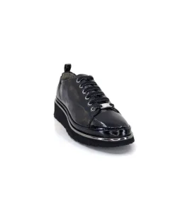 Xsa 9721 Cuir Vernis Noir