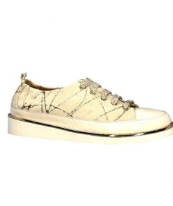 Xsa 8010 Daim Beige Cuir Or