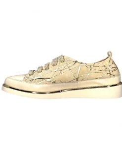 Xsa 8010 Daim Beige Cuir Or