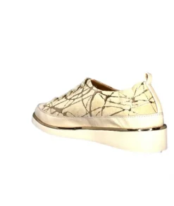 Xsa 8010 Daim Beige Cuir Or