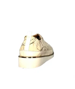 Xsa 8010 Daim Beige Cuir Or