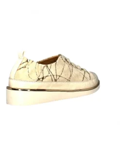 Xsa 8010 Daim Beige Cuir Or