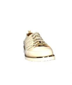 Xsa 8010 Daim Beige Cuir Or