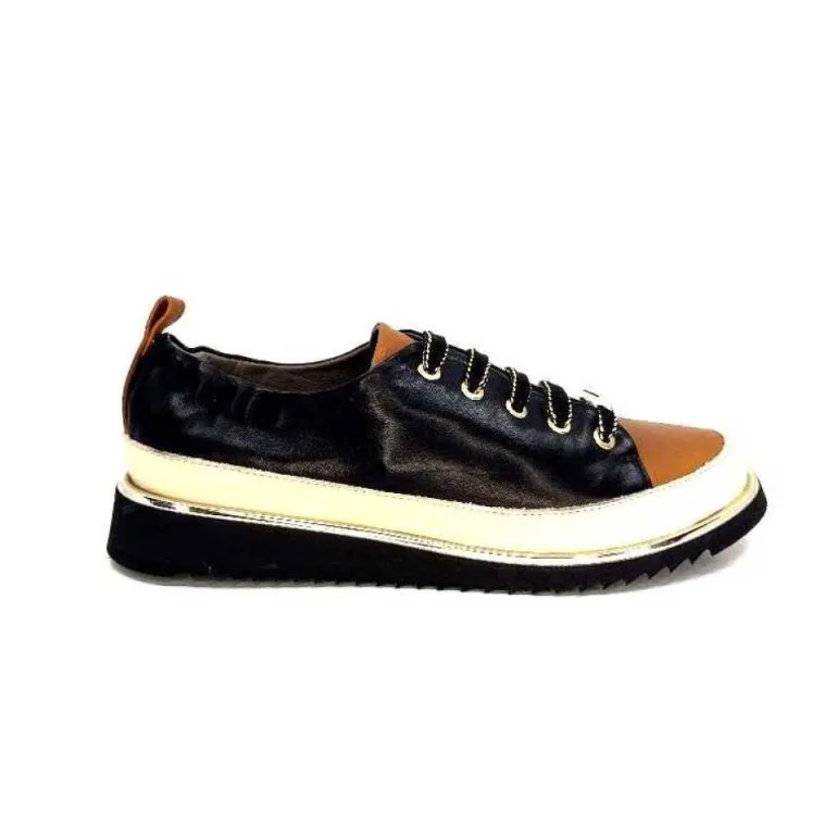 Xsa 8010 F478 Nappa Cuir Noir & Camel