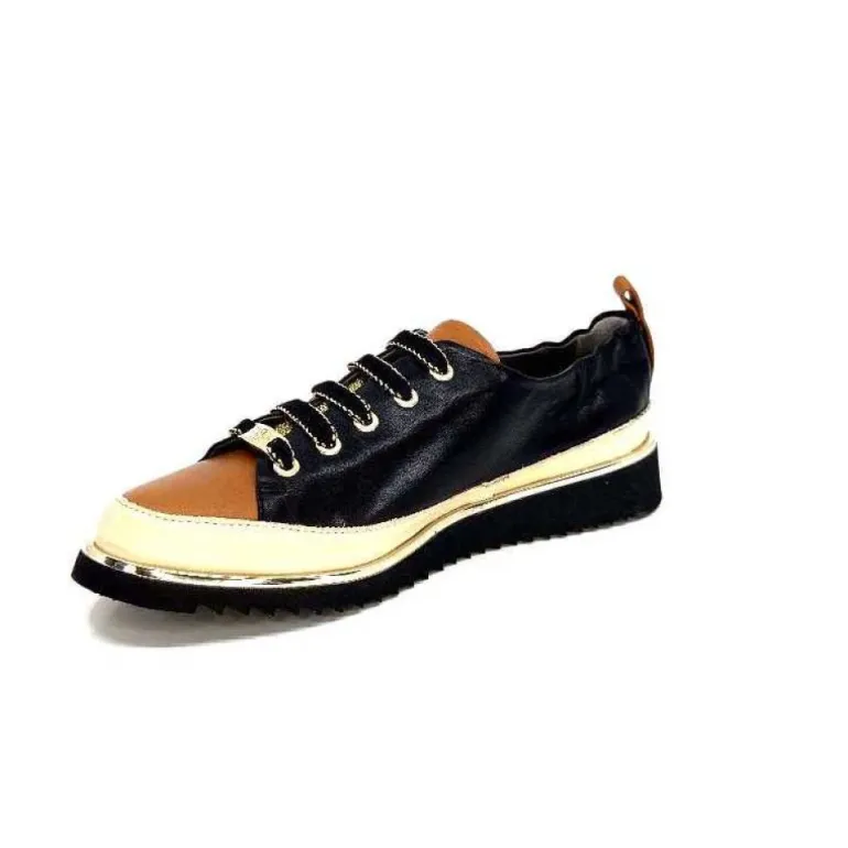 Xsa 8010 F478 Nappa Cuir Noir & Camel