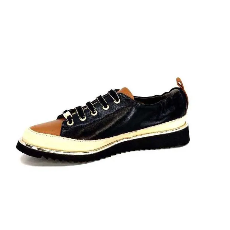 Xsa 8010 F478 Nappa Cuir Noir & Camel