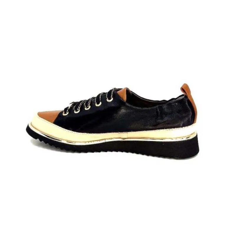 Xsa 8010 F478 Nappa Cuir Noir & Camel