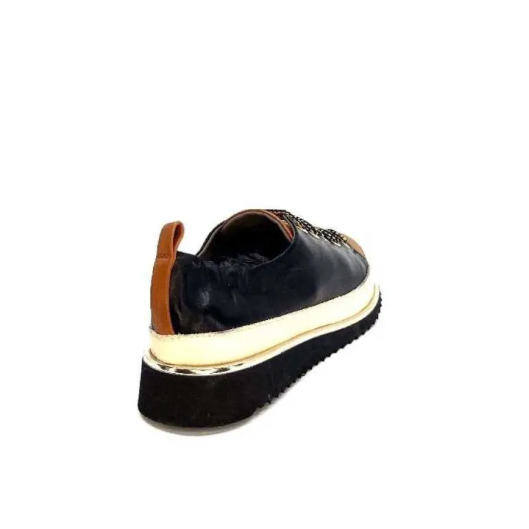 Xsa 8010 F478 Nappa Cuir Noir & Camel