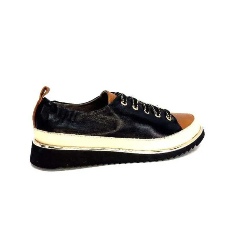 Xsa 8010 F478 Nappa Cuir Noir & Camel