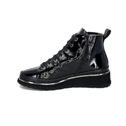 Xsa 9811Cuir Vernis Noir