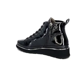 Xsa 9811Cuir Vernis Noir