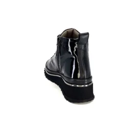 Xsa 9811Cuir Vernis Noir