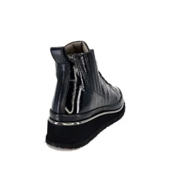 Xsa 9811Cuir Vernis Noir