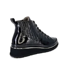 Xsa 9811Cuir Vernis Noir