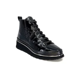 Xsa 9811Cuir Vernis Noir