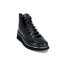 Xsa 9811Cuir Vernis Noir