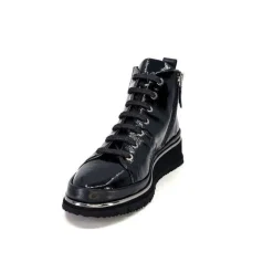 Xsa 9811Cuir Vernis Noir